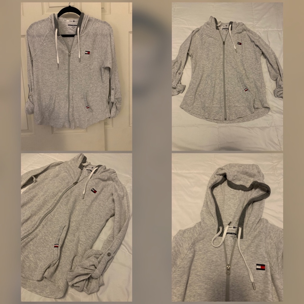 Tommy Hilfiger Zip Up Sweater